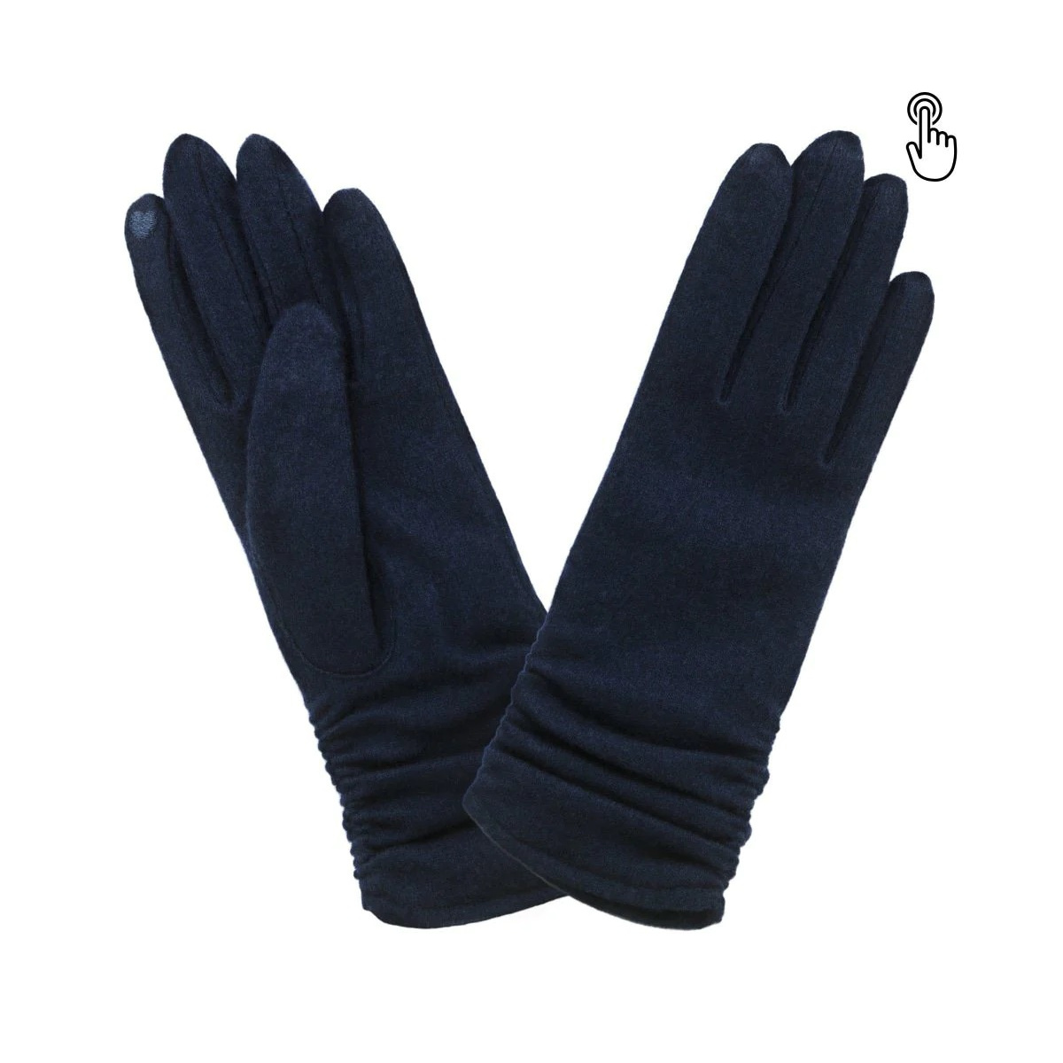 Gloves Women Nina Tactile Navy - Glove Story Reference : 18648 ...