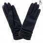 Nina Tactile Women's Gloves Black - Glove Story