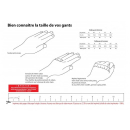 copy of Women's Wool and Nylon Gathered Gloves - Traclet