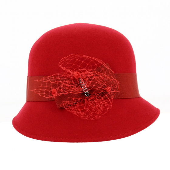 Chapeau Cloche Maithe Feutre Laine Chocolat - Traclet Chapeau Cloche Maithe Feutre Laine Chocolat - Traclet