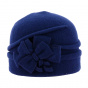 Women's Akuna Beanie in Heather Gray Wool - Traclet