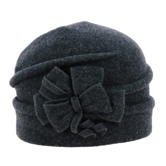 Akuna Women's Wool Toque Heather Grey - Traclet