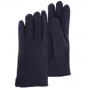 Men's Navy Wool Touch Screen Gloves - Isotoner