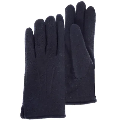 Gants Homme Tactile Laine Marine - Isotoner Référence : 18682 | Chapellerie Traclet