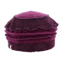 Edline Aubergine & Purple Toque - Traclet Reference: 18688 | Traclet Hat Shop