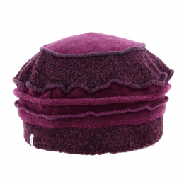 Edline Aubergine & Purple Toque - Traclet