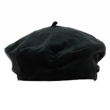 Black Velvet Editte Beret - Traclet Reference: 18693 | Traclet Hat Shop