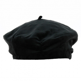 Black velvet Editte beret - Traclet