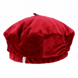 Red velvet Editte beret - Traclet