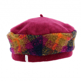 Women's Emmie Beret Beetroot Purple - Traclet