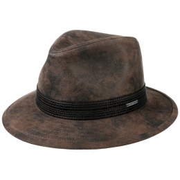 Chapeau Cuir Elkhart Marron - Stetson