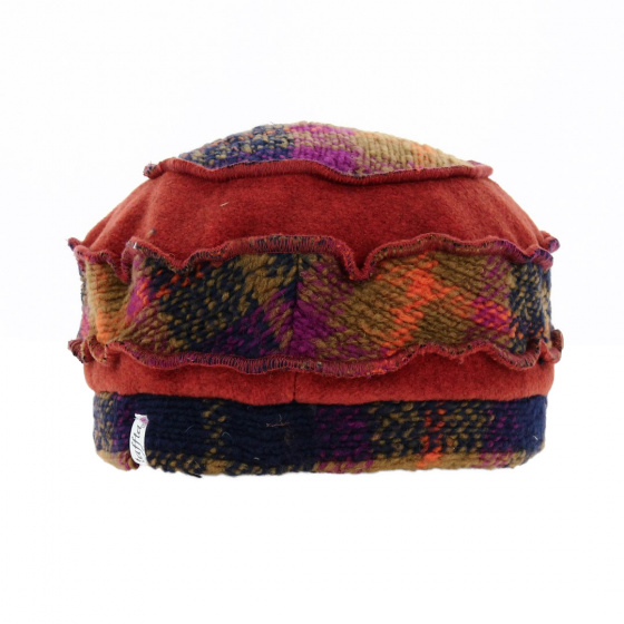 Edline Brick & Purple Beanie - Traclet