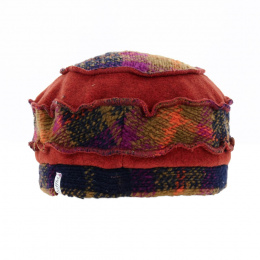 Edline Camel & Purple Beanie - Traclet
