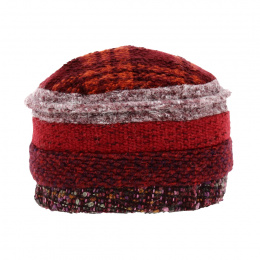 Fuchsia Upcycling Toque - Traclet
