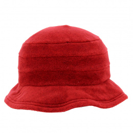 Elza Parma Fleece Bob Hat with earflaps - Traclet