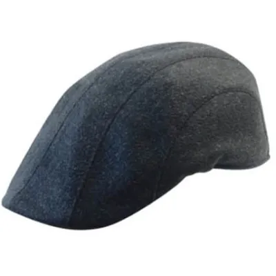 Kenosee Wool & Cashmere Flat Cap Anthracite - Aussie Apparel Reference: 18737 | Chapellerie Traclet