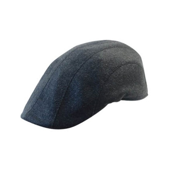 Kenosee Wool & Cashmere Flat Cap Anthracite - Aussie Apparel