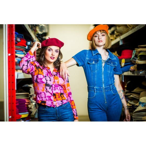 Classic Burgundy Beret - Le Béret Français