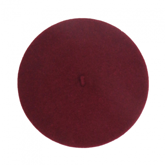 Classic Burgundy Beret - Le Béret Français