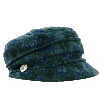 Casquette Gavroche Ondine Cub Vert - Traclet Reference : 18748 | Chapellerie Traclet