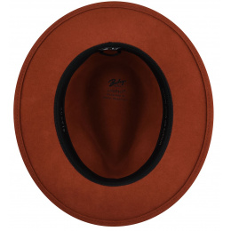 Chapeau Fedora Curtis Feutre Henné - Bailey