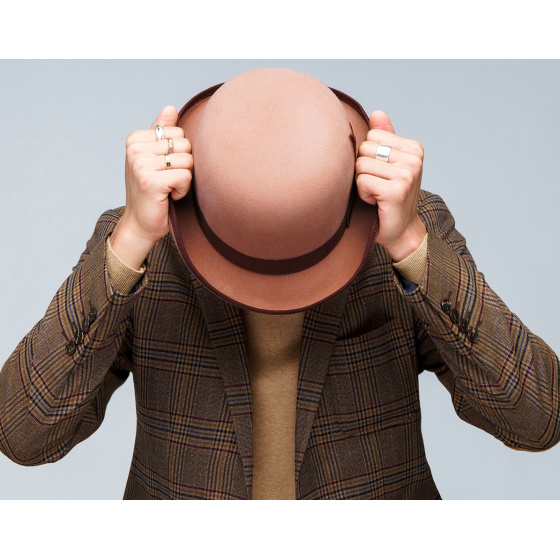 Bailey Italian Clay Felt Derby Bowler Hat Bailey Italian Clay Felt Derby Bowler Hat