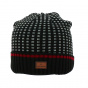 Marlow Hat Scarf Set Black - Traclet