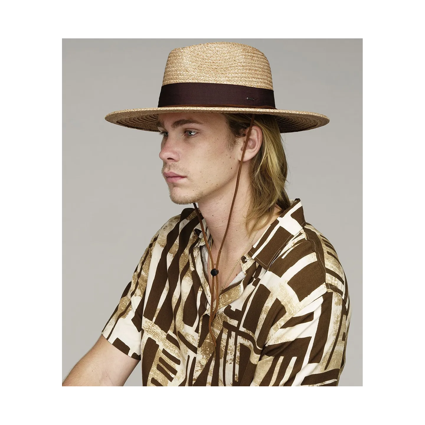 Traveller Kai Paille Naturelle - Bailey  Reference : 10693 | Chapellerie Traclet