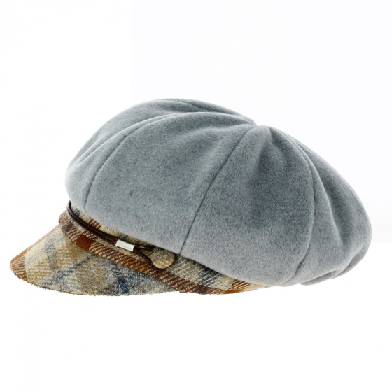 Casquette Gavroche Polaire Bleu - Traclet