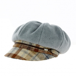Blue Polar Newsboy Cap - Traclet