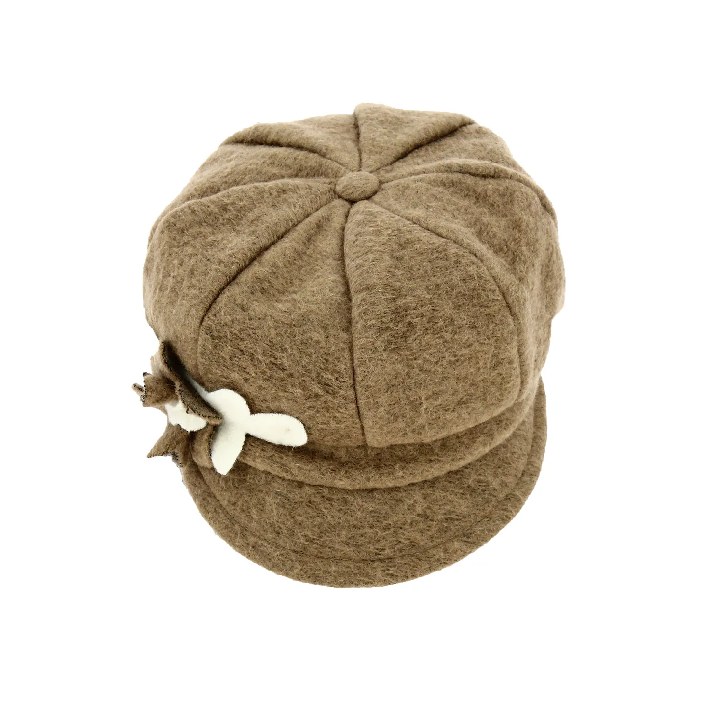 Casquette Gavroche Le Lana Laine Beige - Traclet Référence : 18770 | Chapellerie Traclet