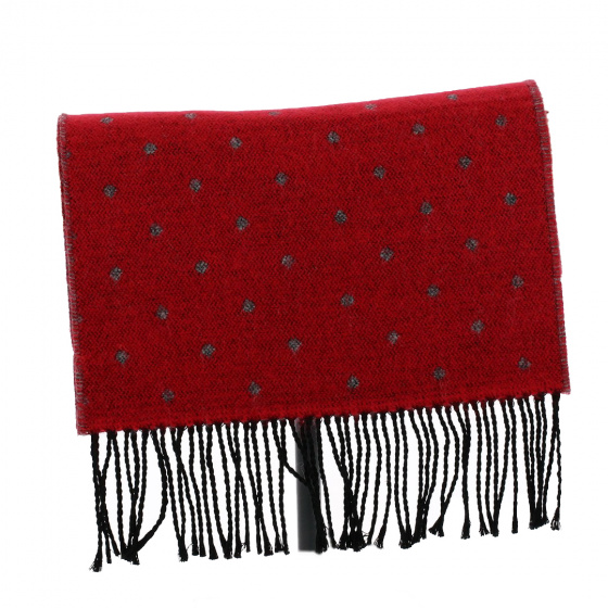Polka Dot Acrylic Scarf - Traclet