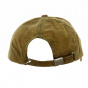 Brown Waxed Cotton Coogie Baseball Cap - Traclet