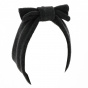 Gray Lili Bow Fleece Headband - Traclet