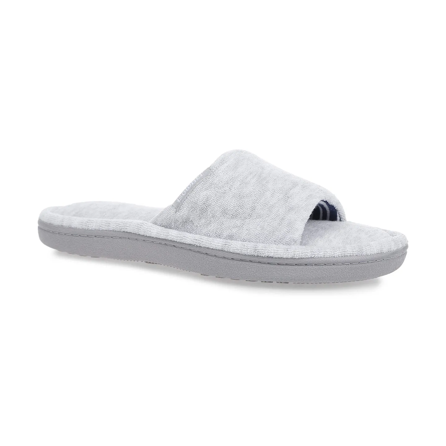 Gray Summer Sponge Sandals - Isotoner Reference: 14795 | Chapellerie Traclet