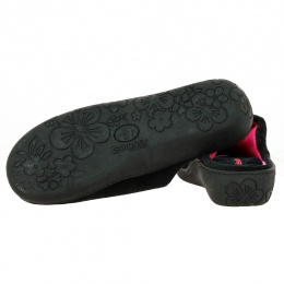 Chaussons mules Femme Noir Semelle X-TRA CONFORT - Isotoner