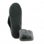 Women's Mule Slippers Gray Velvet X-TRA COMFORT Sole - Isotoner