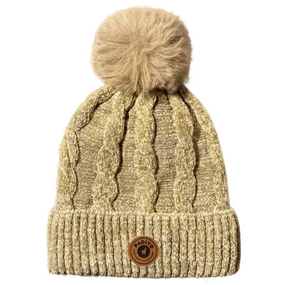 Bonnet Pompon Calida Beige - Pacito