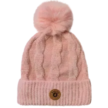 Calida Pink Pompom Beanie - Pacito Reference: 18807| Chapellerie Traclet