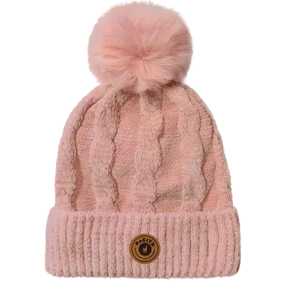 Calida Pink Pompom Beanie - Pacito Reference: 18807| Chapellerie Traclet