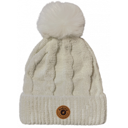 Ecru Calida Pompom Beanie - Pacito
