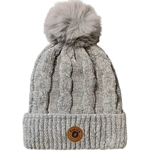Calida Gray Pom-Pom Beanie - Pacito Reference: 18811| Traclet Hat Shop
