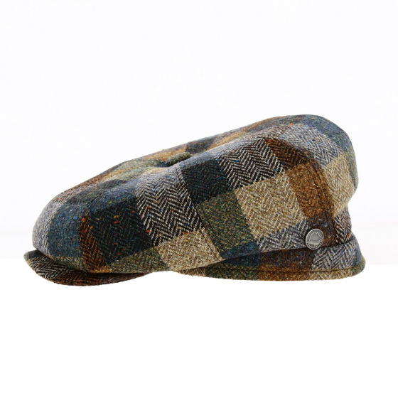 Hatteras Avelino Wool Patchwork Cap - Traclet