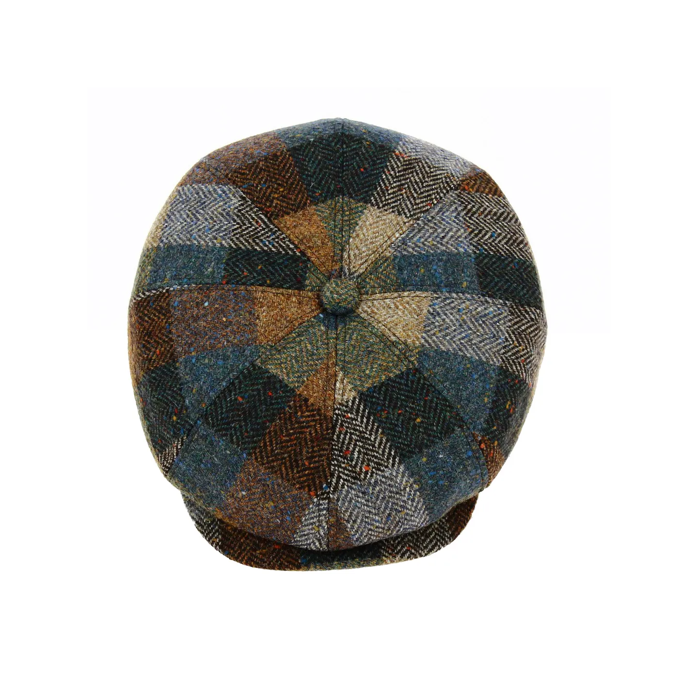 Casquette Hatteras Avelino Patchwork Laine - Traclet Reference : 18813 | Chapellerie Traclet