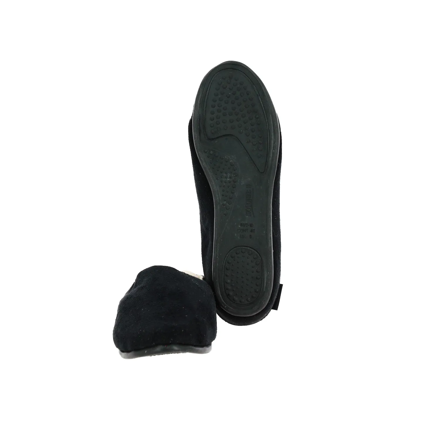 Men's Black Mule Slippers - Isotoner Reference: 18824| Traclet Hat Shop
