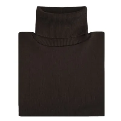 KUURA Turtleneck Merino Wool Black - Super YellowReference: 18841| Traclet Hat Shop