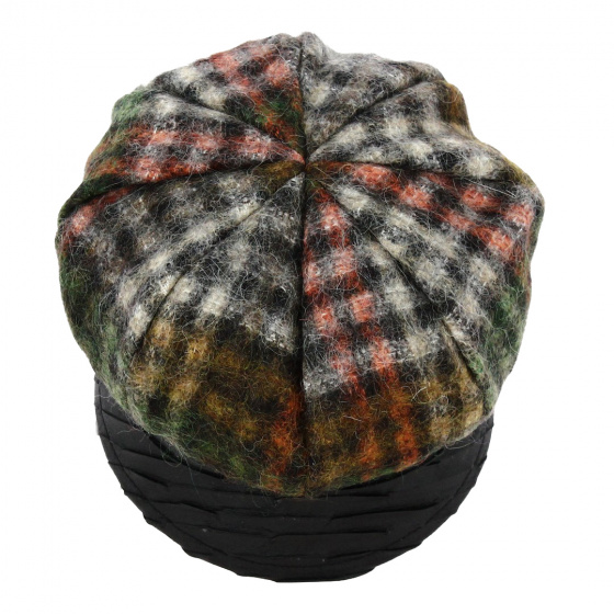 Casquette gavroche Elsa Laine Marron - Traclet