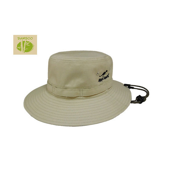 Beige Bamboo Bucket Hat Banlao - Aussie Apparel