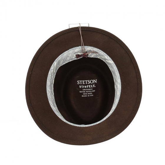 Chapeau Traveller Lindsey Feutre Beige - Stetson