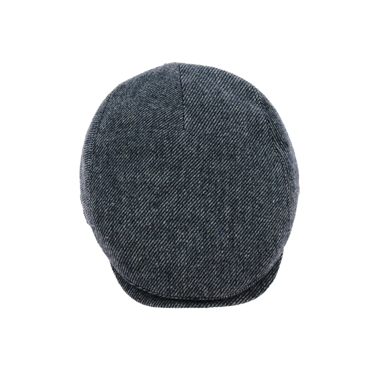 Blue Striped Wool Flat Cap - Flechet Reference: 18857 | Traclet Hat Shop